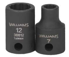 3/8" Drive 12-Point Metric 9 mm Shallow Impact Socket