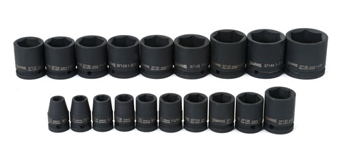 Impact Socket Set 1/2 Drive 19 Piece Std