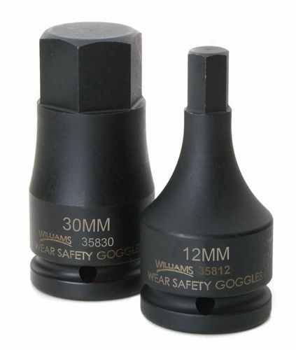 3/4" Drive 32 mm One pc Impact Hex Bit Driver