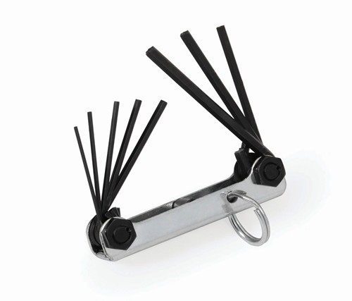 Tools@Height 8 pc SAE Folding Hex Key Set Set