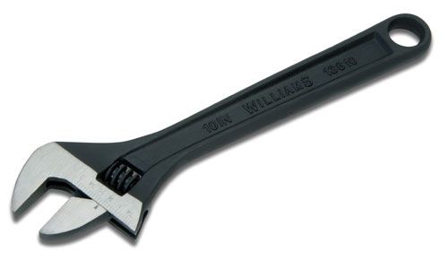 24" SAE Heavy Duty Adjustable Black Industrial Wrench