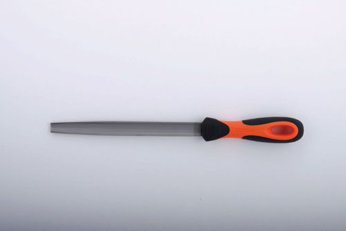 6" Second Cut Half-round file with Ergo™ Handle