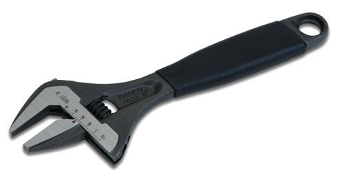 8" SAE Ergo™ Big Mouth Adjustable Wrench with Ergo™ Handle