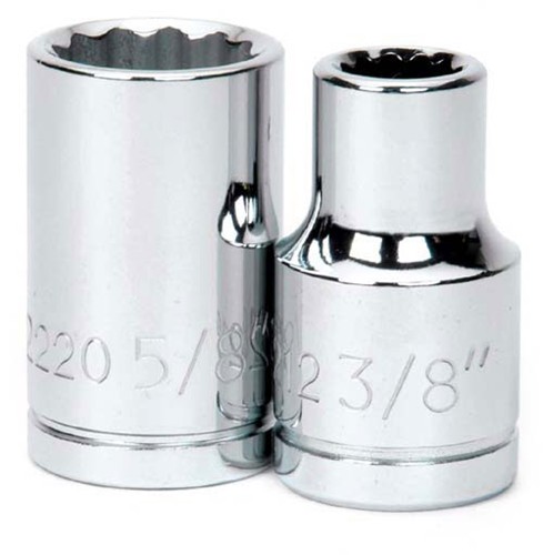 1/2 Drive Shallow Socket, 12 point, 1-3/16