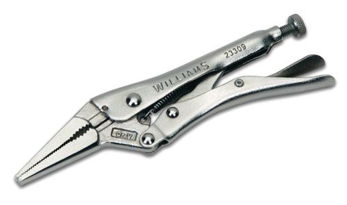 6" Locking Pliers Long Nose with Wire Cutter