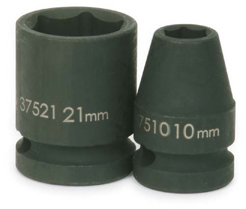 1/2" Drive Standard Impact Socket 6-Point 32mm