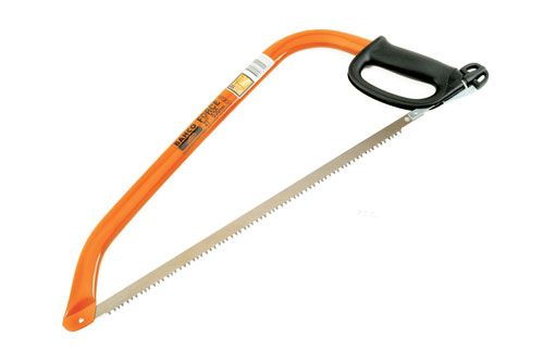 21" Ergo™ Handle Bow Saw Frame and Blade For Dry Wood