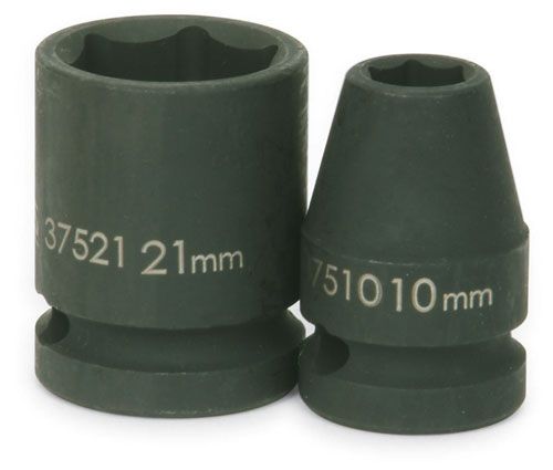 21MM Shallow 6 Point Impact Socket 1/2 Drive