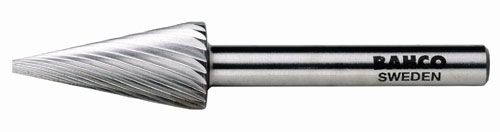 1/4" Head Diamter High Speed Steel Rotary Burr Conical Pointed N