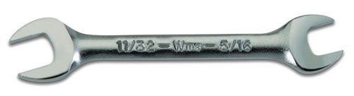 5/16 x-11/32" SAE Short Double head Open End Wrench