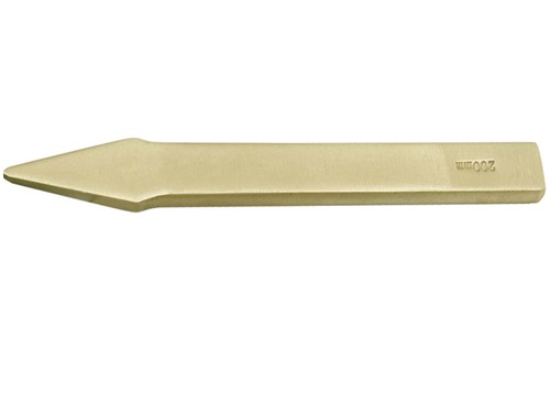 Non-Sparking Cross Cut Chisel Aluminum Bronze 200