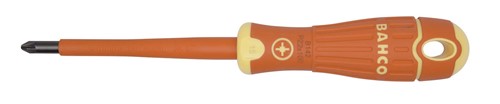 BAHCOFIT Screwdriver Insulated Pozidriv Pz 1