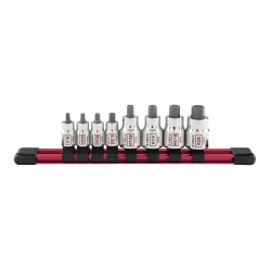 1/4\" & 3/8\" DR Stubby Sae Hex Bit Socket Set