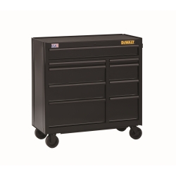 DEWALT 41IN 9-DWR ROLLING CABINET BLK