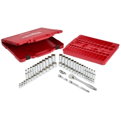 56PC Ratchet & Socket Set 3/8IN