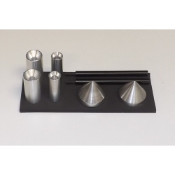 Tram gauge cone adapter set