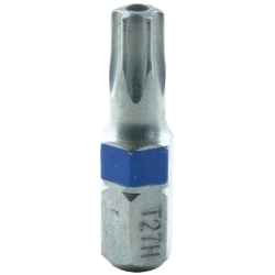 Tamperproof Torx Bit, 1/4" Dr T27