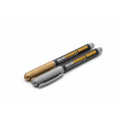 2 Pc. Gold and Silver Metallic Marker Set