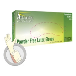 Market Edition Large PF Latex Gloves