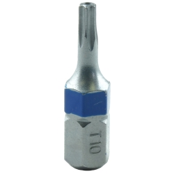 Tamperproof Torx Bit T10, 1/4" Dr