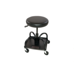 ADJUSTABLE CREEPER SEAT WITH ROUND SEAT