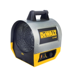 Dewalt Electric Heater, 3.3 kW, 11,260 BTU/HR