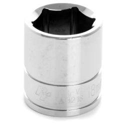 3/8'' DRIVE 6 PT STND SOCKET 18MM