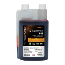 32 oz (946 ml) bottle of fluid dye for oil-base