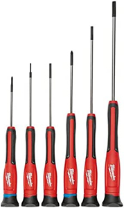 6-pc Precision Screwdriver Set w/ Case