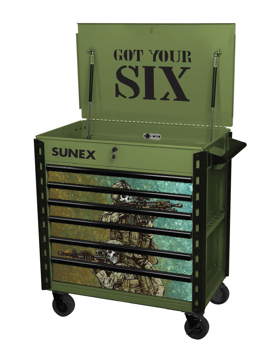 Premium Full Drawer Service Cart-Got Your Six