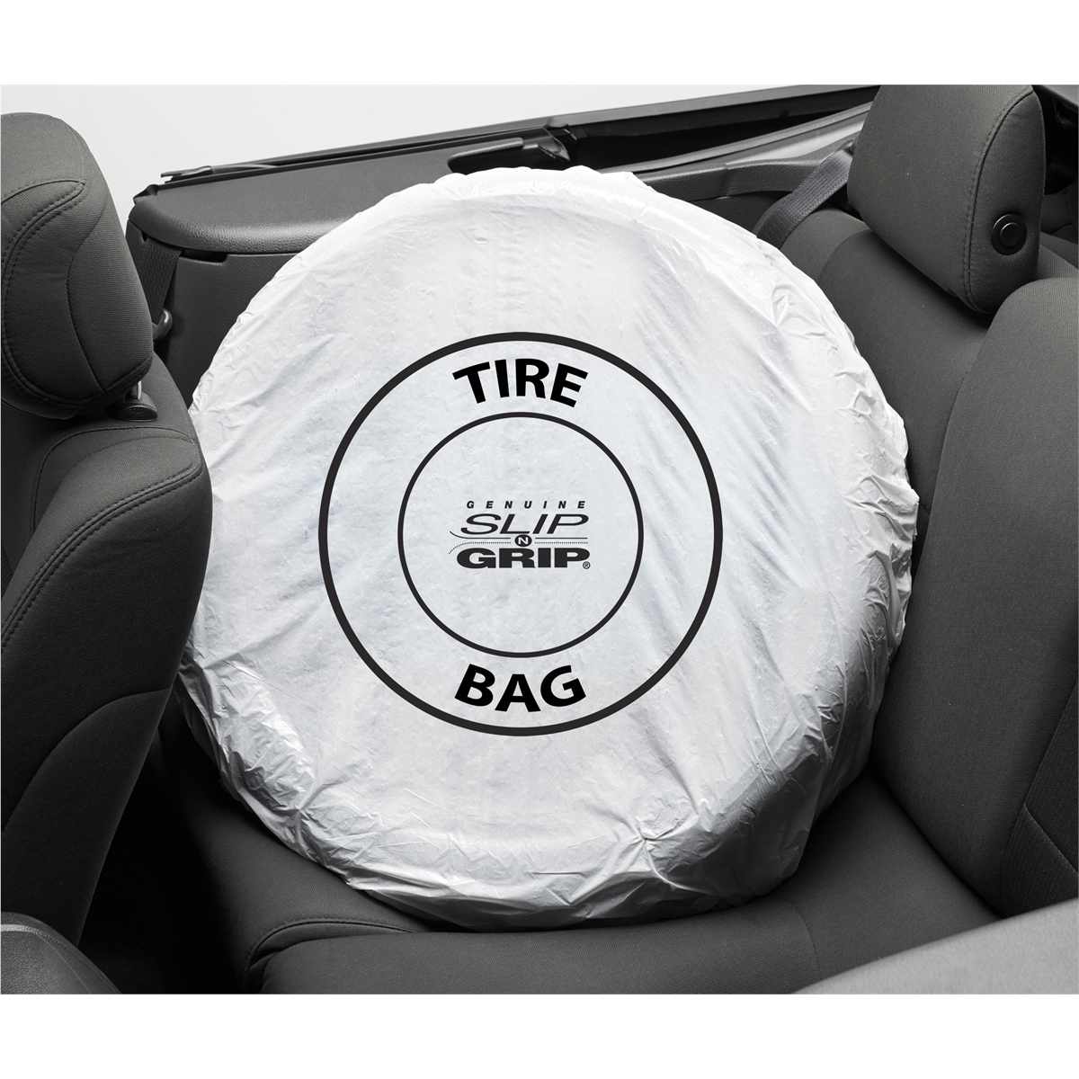 100/Roll Standard Tire Bags - White