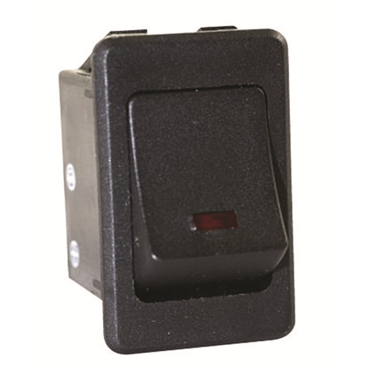 16 Amp 12V Black Rocker Switch