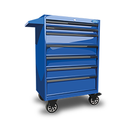 Ford Rolling Cabinet 7 Drawer