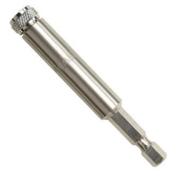 1/4" MAGNETIC HEX BIT HOLDER, 3" LONG