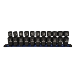 11pc 1/2" Dr Nano Pinless Universal Impact Sockets