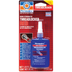 Hi-Strgth Threadlocker Red 6pk