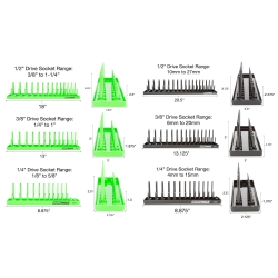 6 PC Socket Tray Set