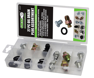 27 Piece Oil Drain Plug Kit