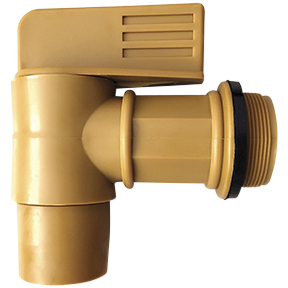 PLASTIC DRM FAUCET 2IN NPT