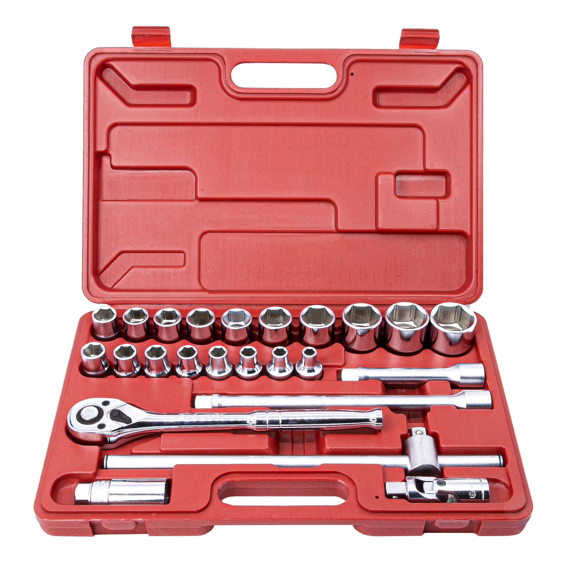 24PC 1/2" Dr. Metric Hand Socket Set