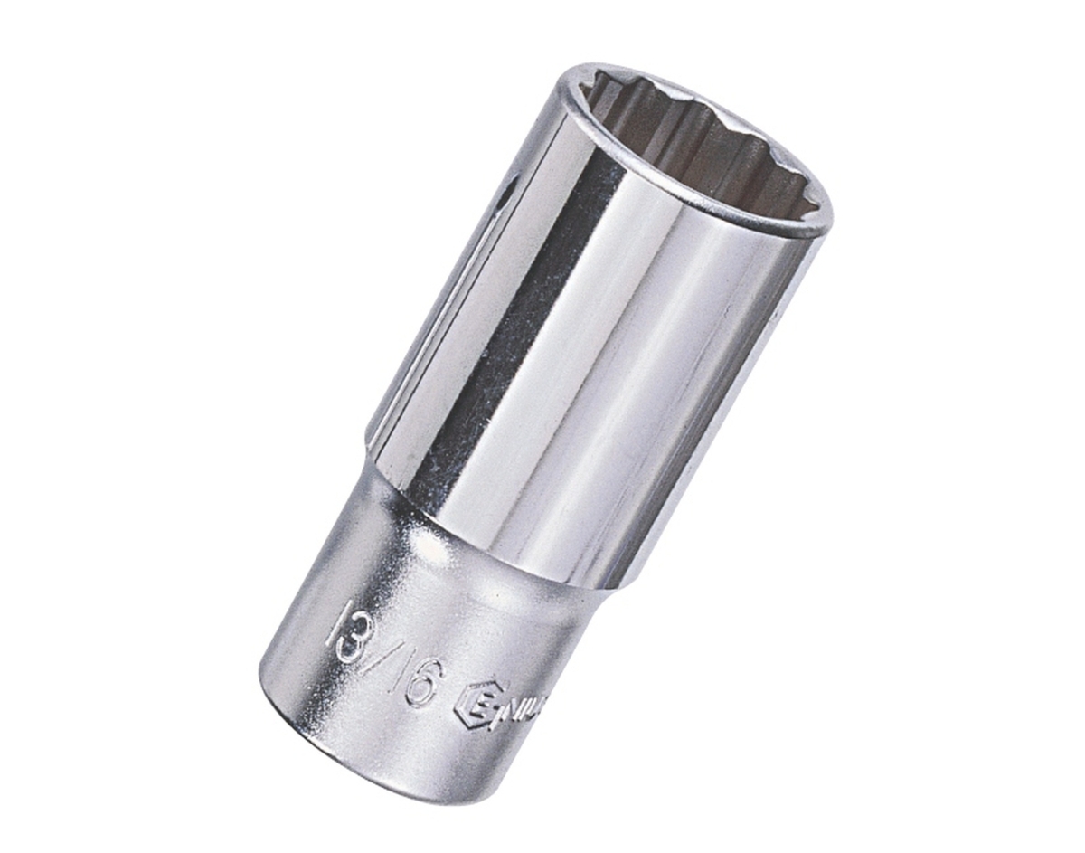 3/8" Dr. 7/8" Deep Hand Socket 12-Point