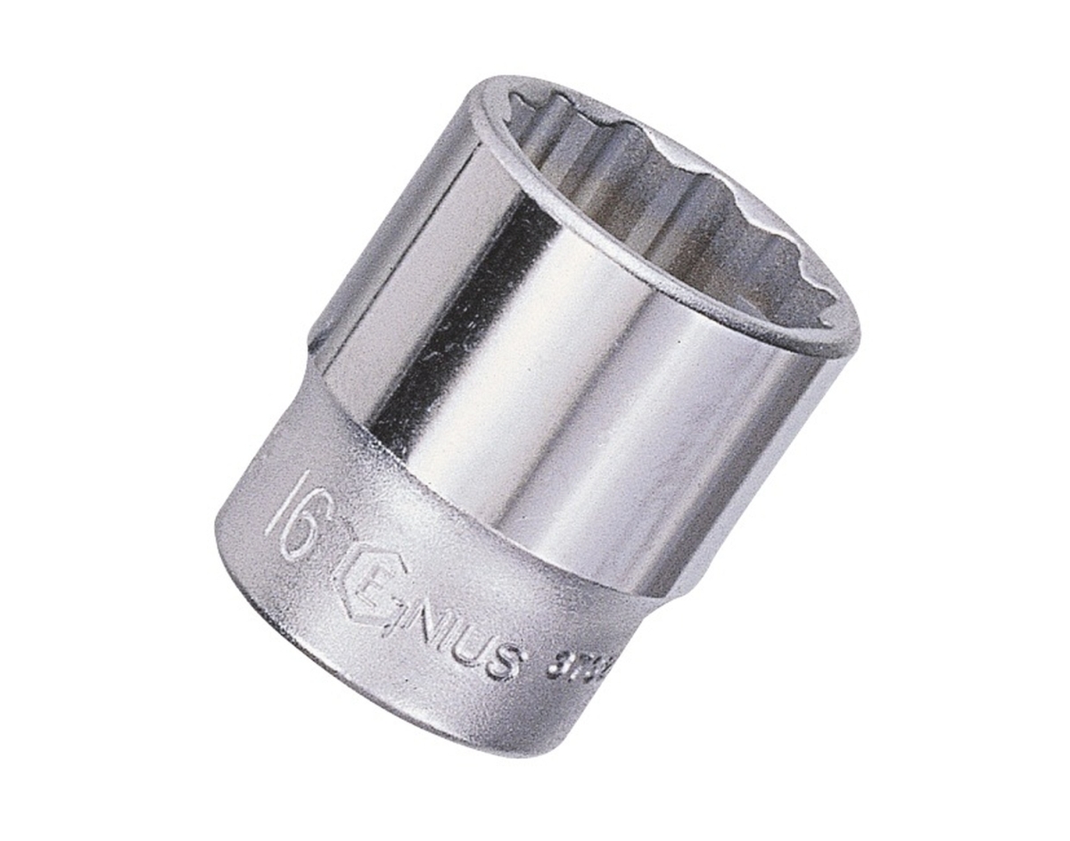 3/8" Dr. 20mm Hand Socket 12-Point