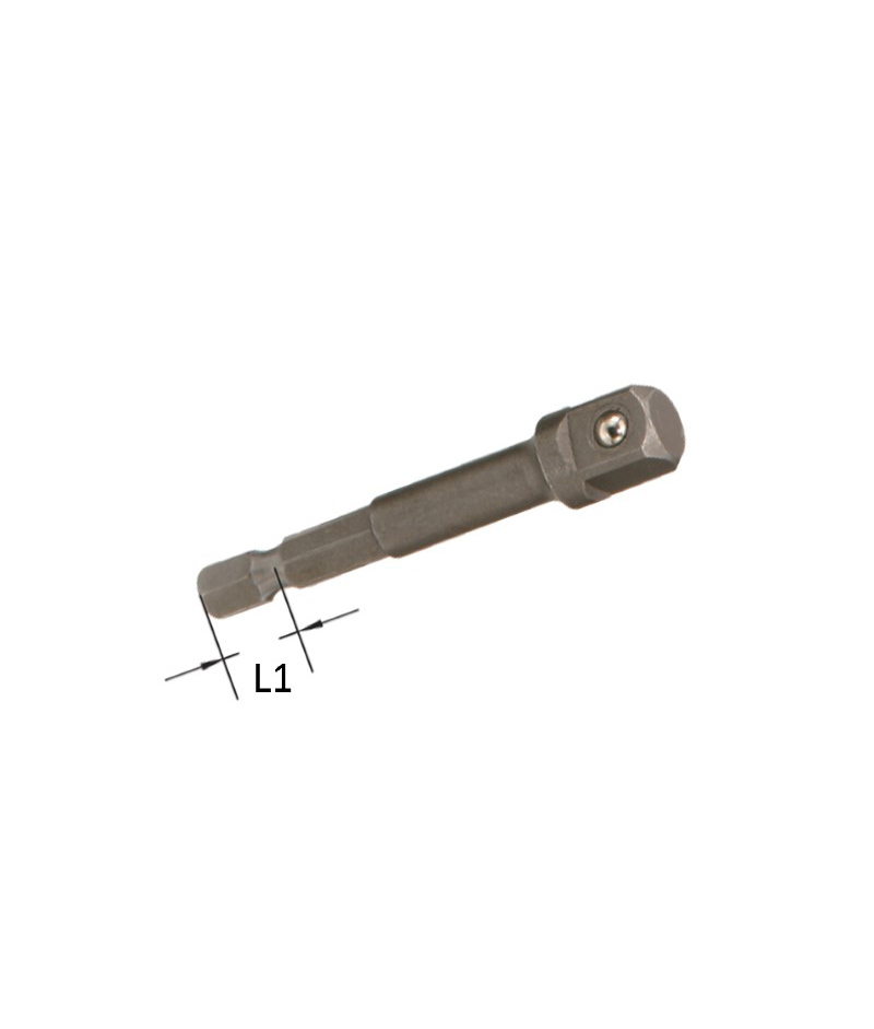 1/4" Hex Dr. 3/8" Square Dr. Spinner Handle 65mmL