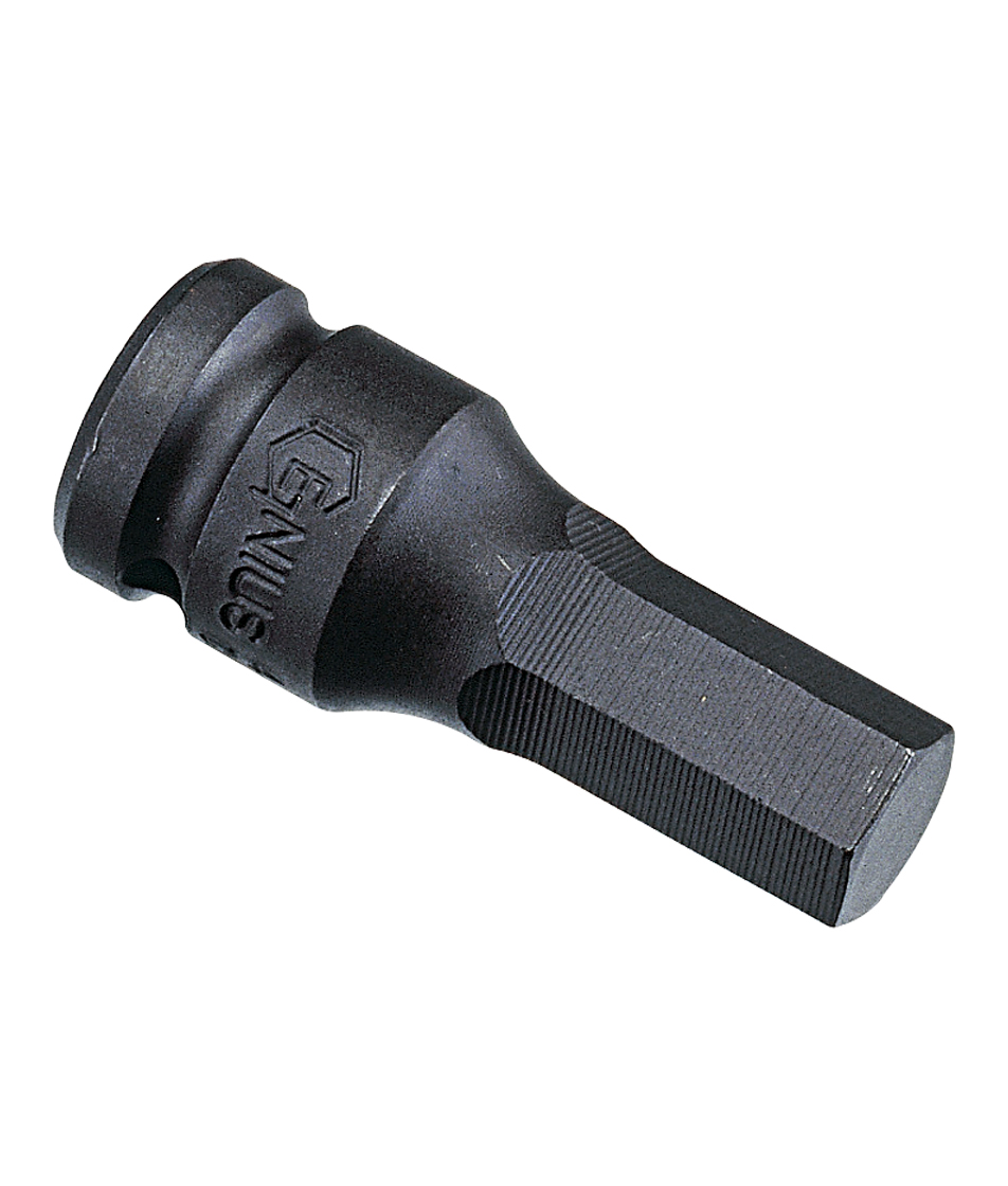 1/2" Dr. 6mm Hex Head Driver 76mmL