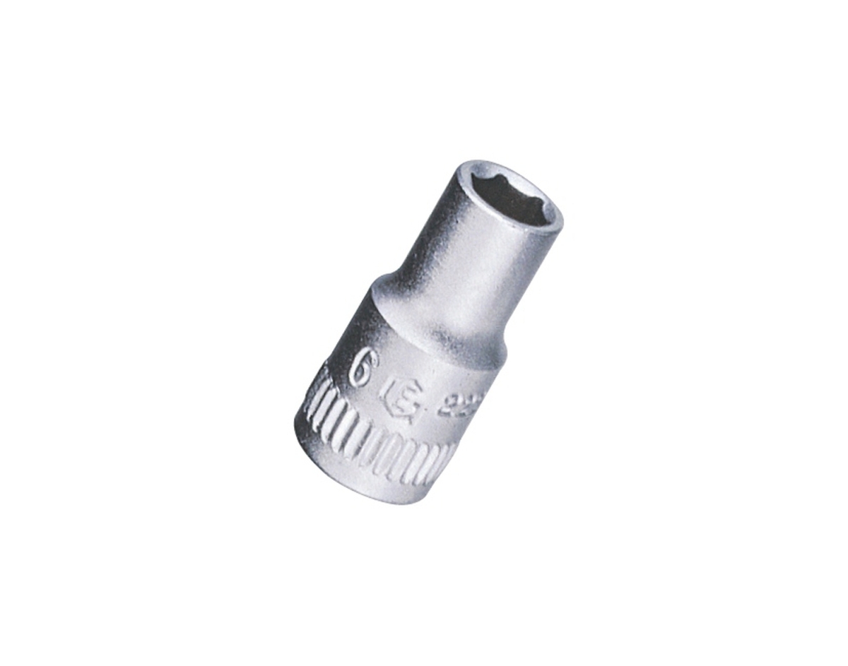 (#222513C-2pcs) 1/4" Dr. 13mm Hand Socket