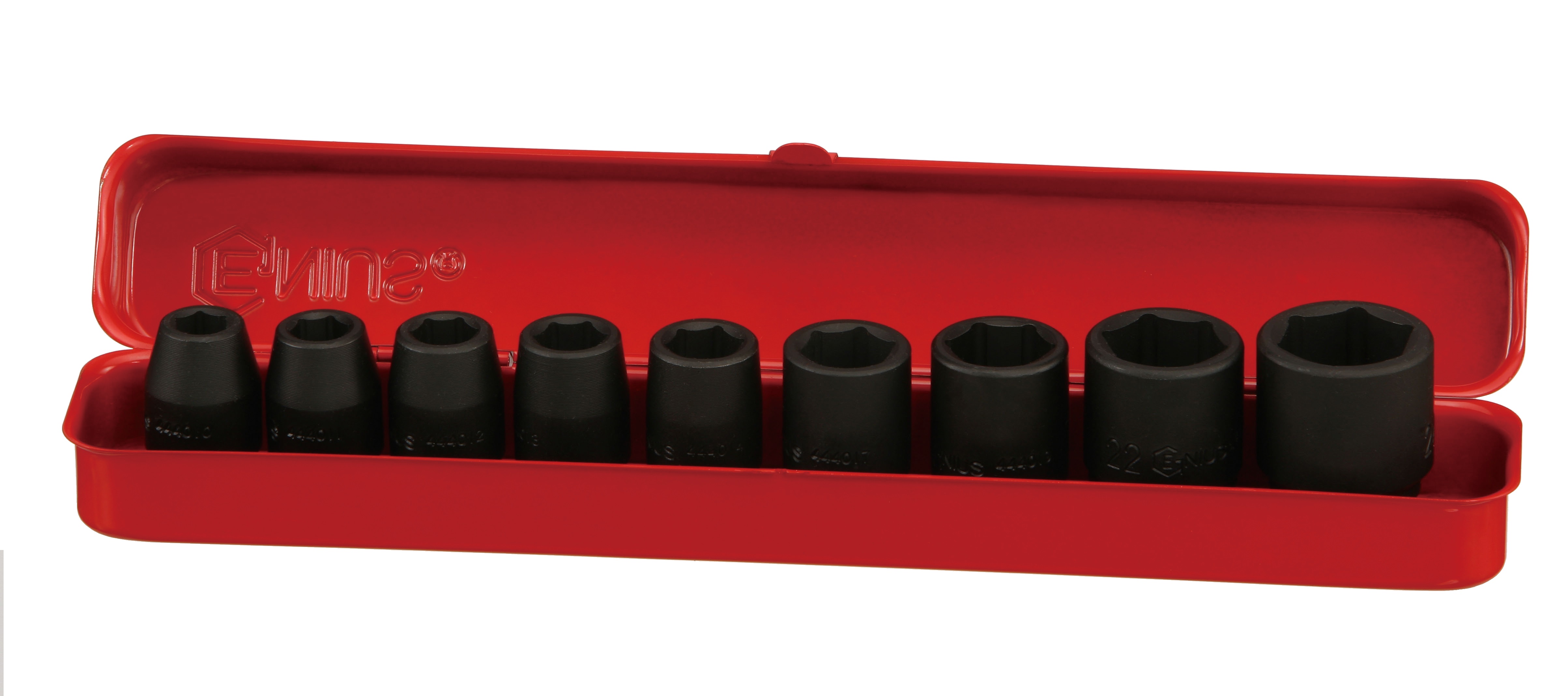 9PC 1/2" Dr. Metric Impact Socket Set