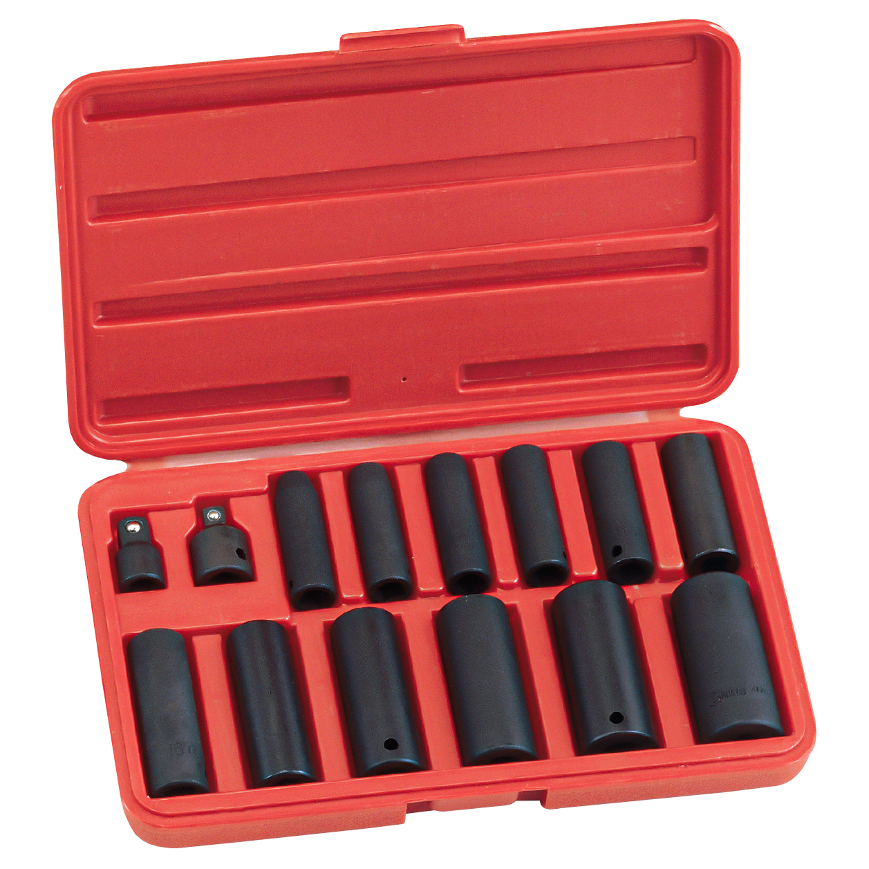 15PC 3/8 & 1/2" Dr. Deep Impact Socket Set