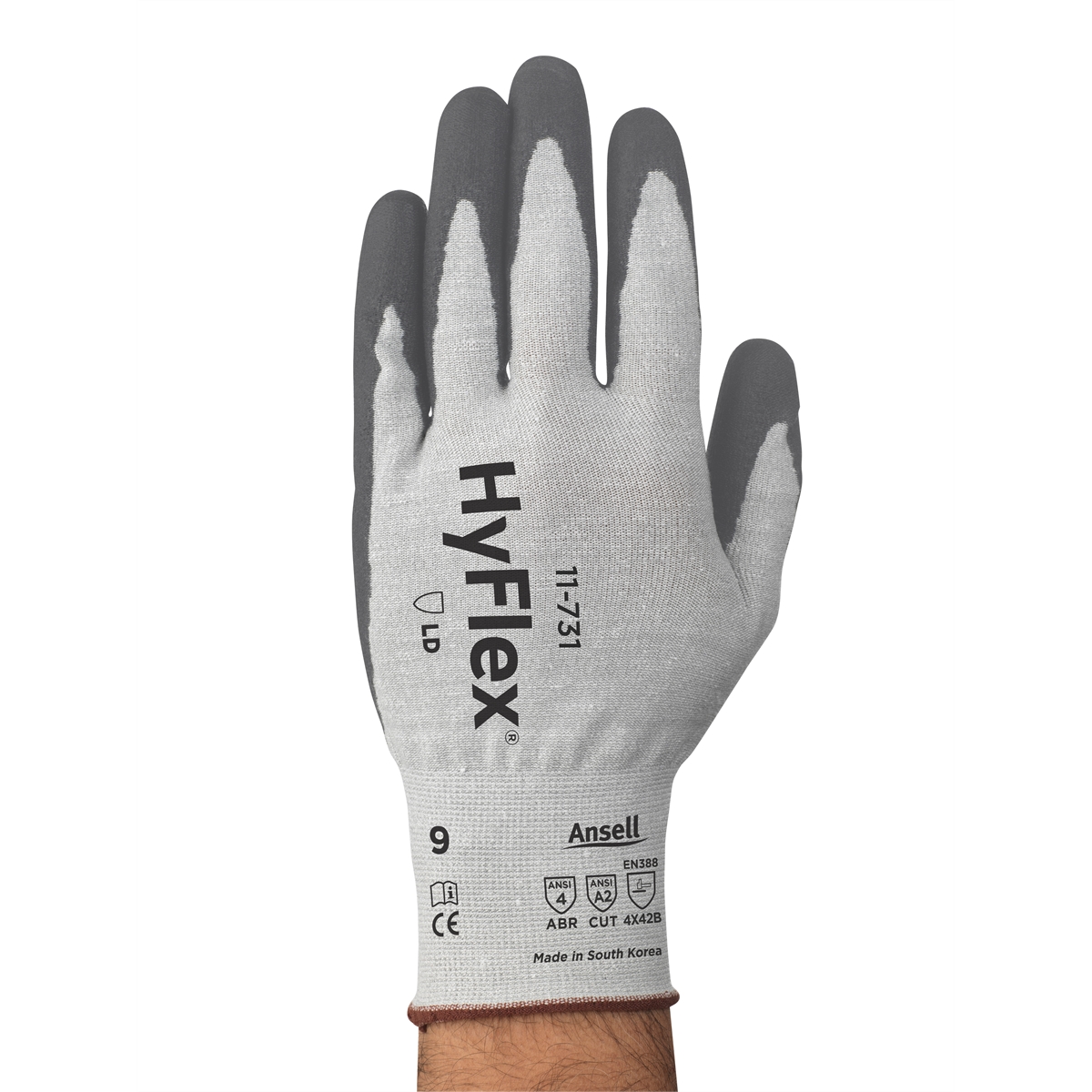 GLOVE HYFLEX 11-731 CUT RESIST SZ 8 12PK