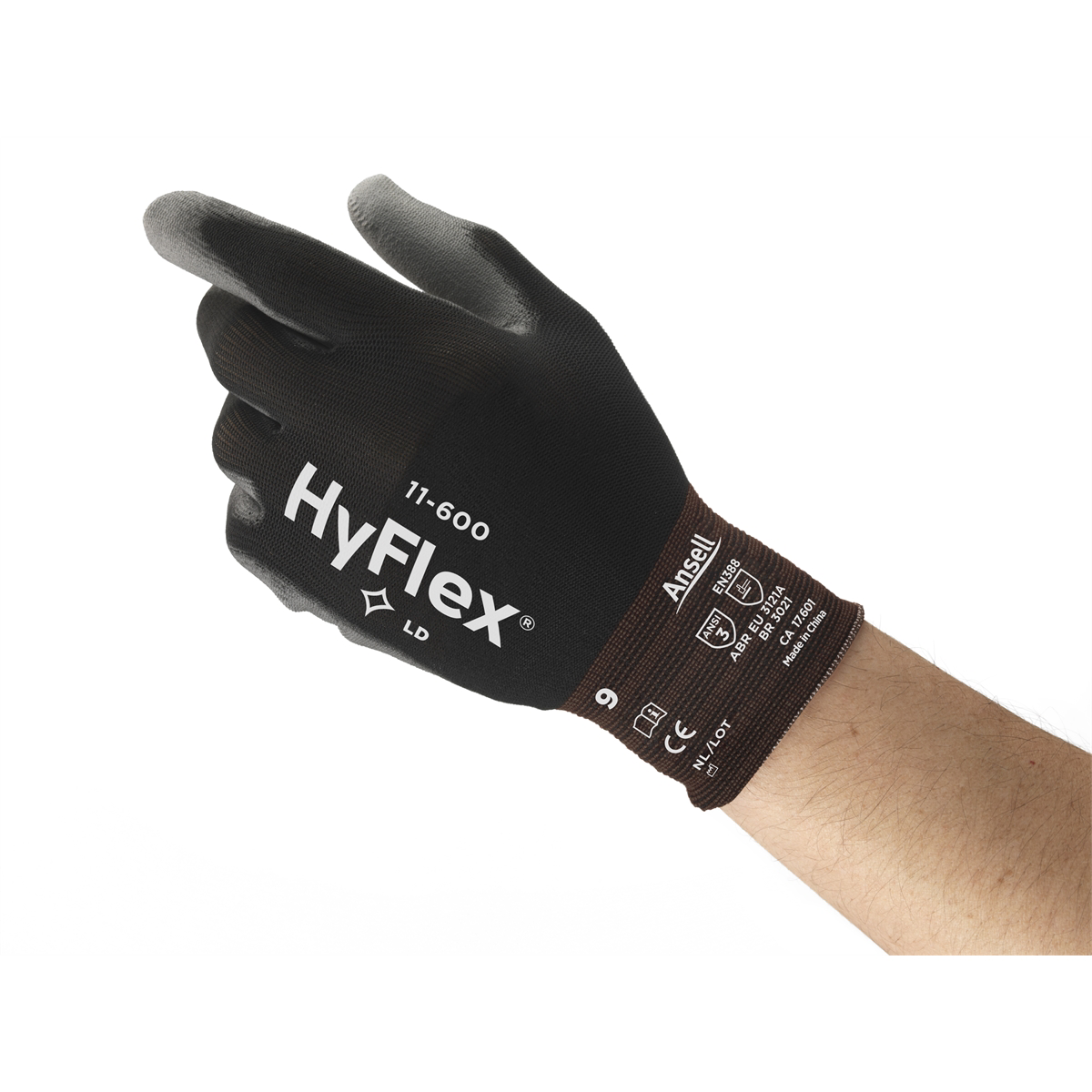 GLOVE HYFLEX 11-600 CUT RESIST SZ 8 12PK