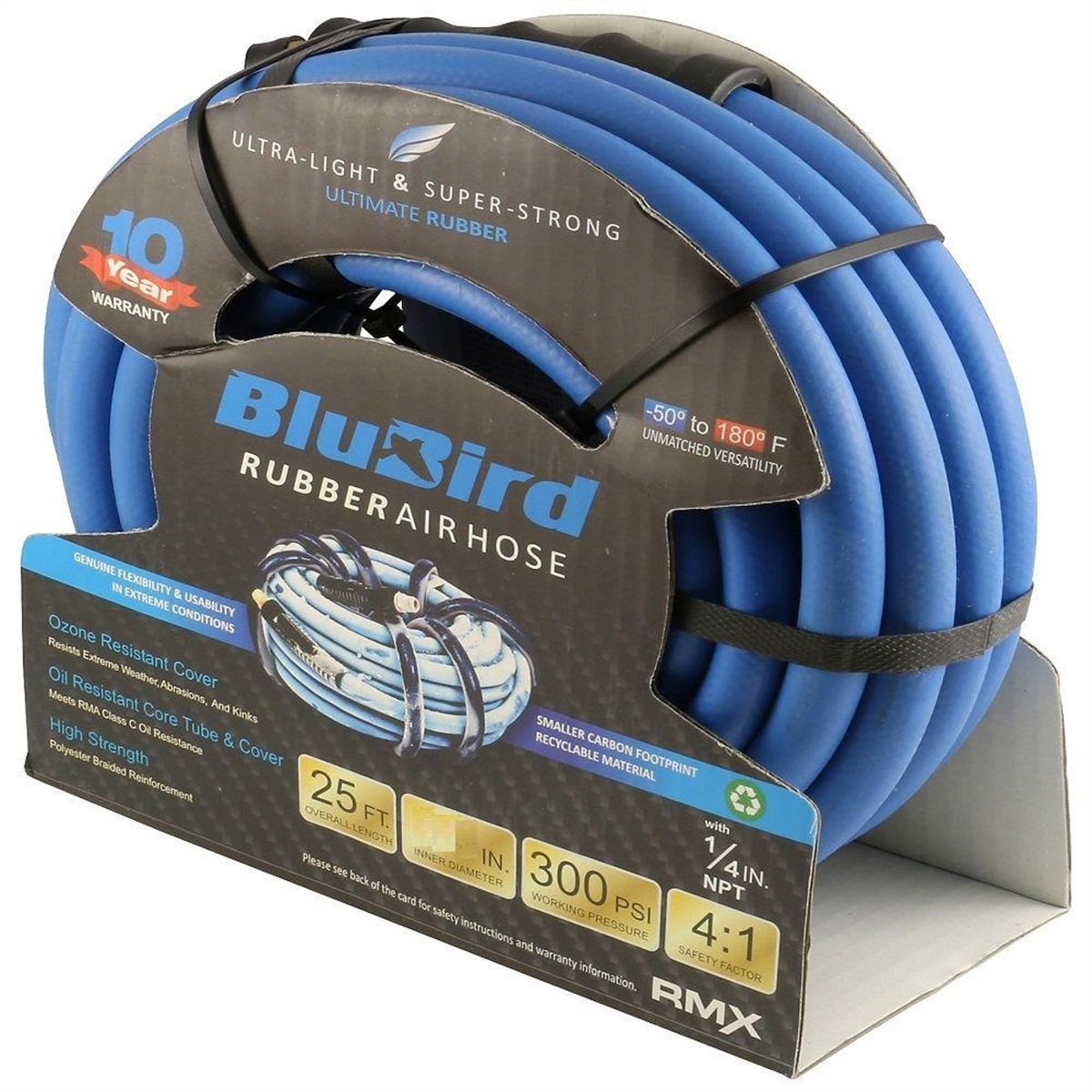 BLUBIRD AIR HOSE 1/4 IN. X 50 FT.